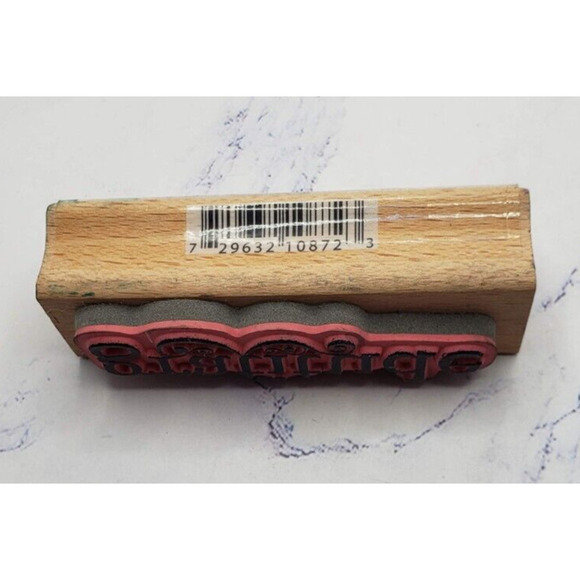 Studio G Gratitude Wood Mounted Rubber Stamp By Janet Dunn - Picture 2 of 7